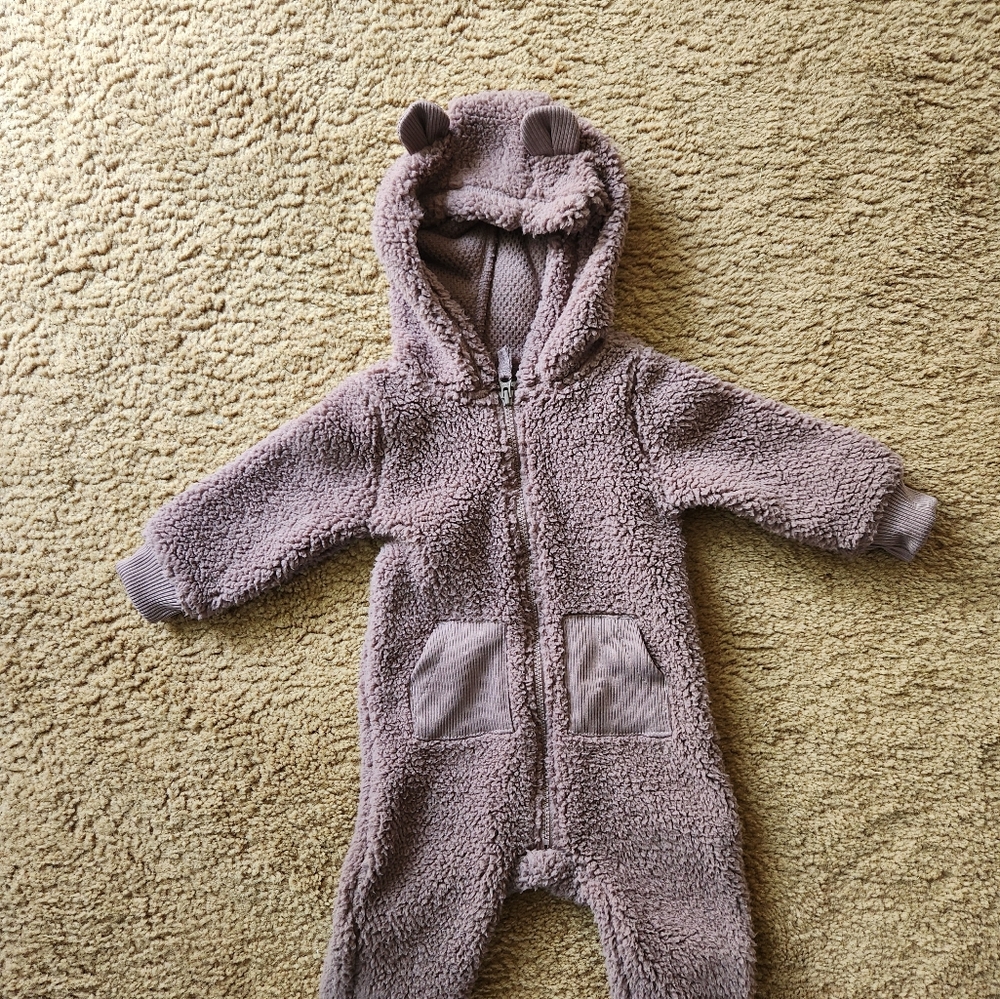 Carters fleece snowsuit
